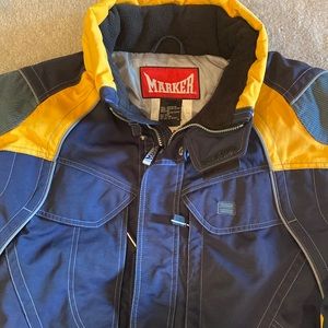 COPY - Marker heavy duty ski/snowboard coat waterproof w/hood. Like new